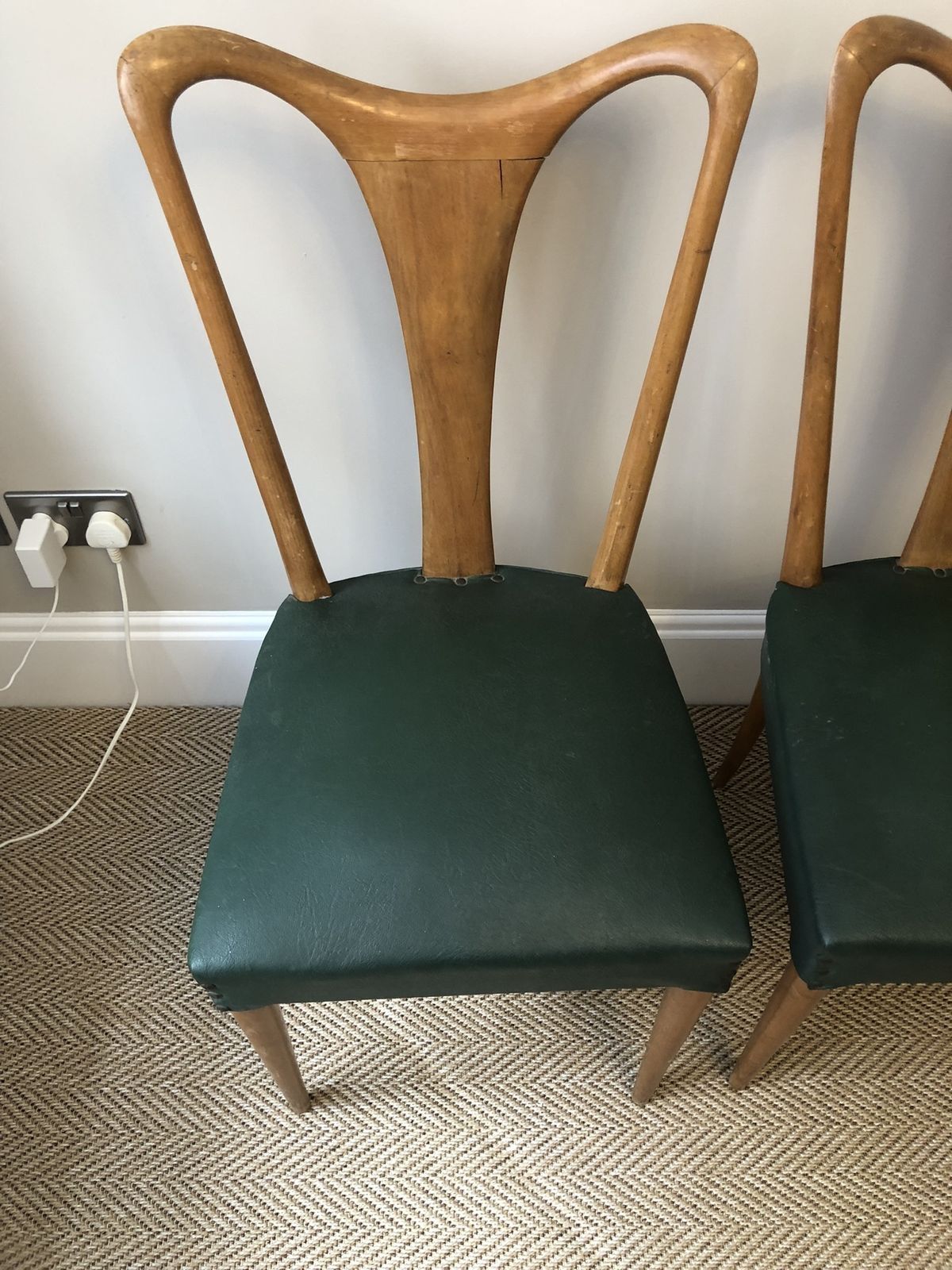 Mid Century Chairs By Ico Parisi For Fratelli Rizzi photo for sale