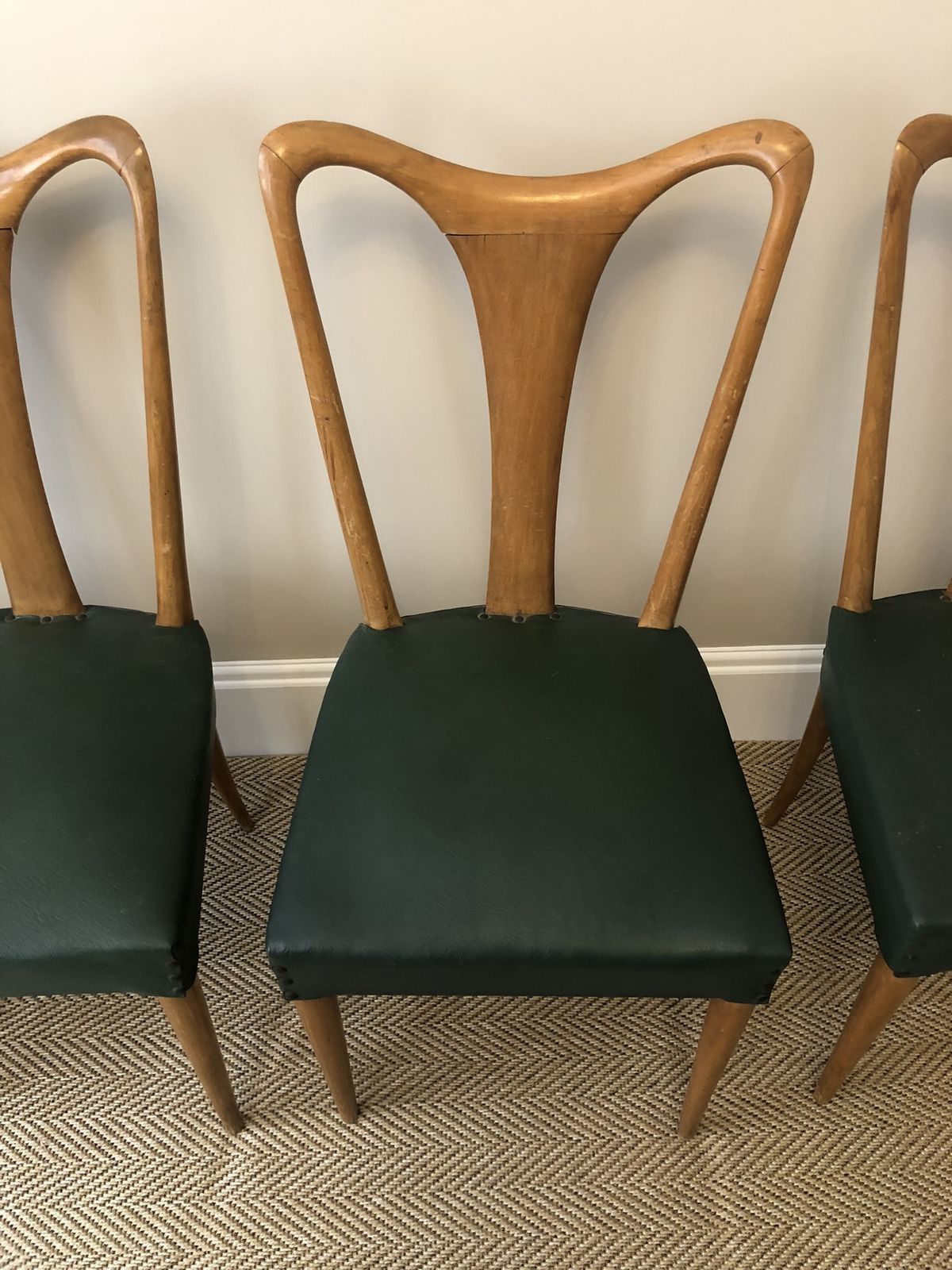 Mid Century Chairs By Ico Parisi For Fratelli Rizzi photo vinterior