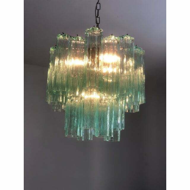 Lighting Contemporary Murano Glass Sputnik Chandelier , Lot Of 2 Or A Pair Of Chandeliers photo