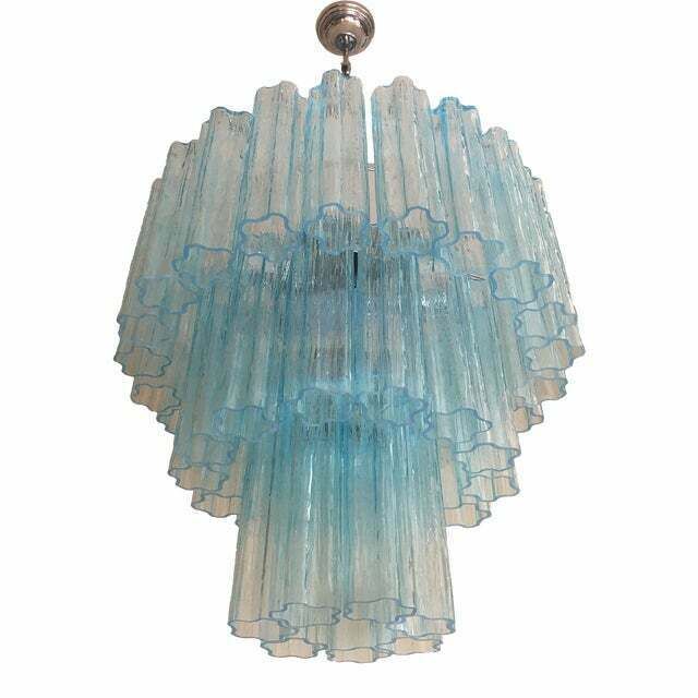 Italian Murano Glass Sputnik Chandelier , Lot Of 2 Or A Pair Of Chandeliers photo vinterior