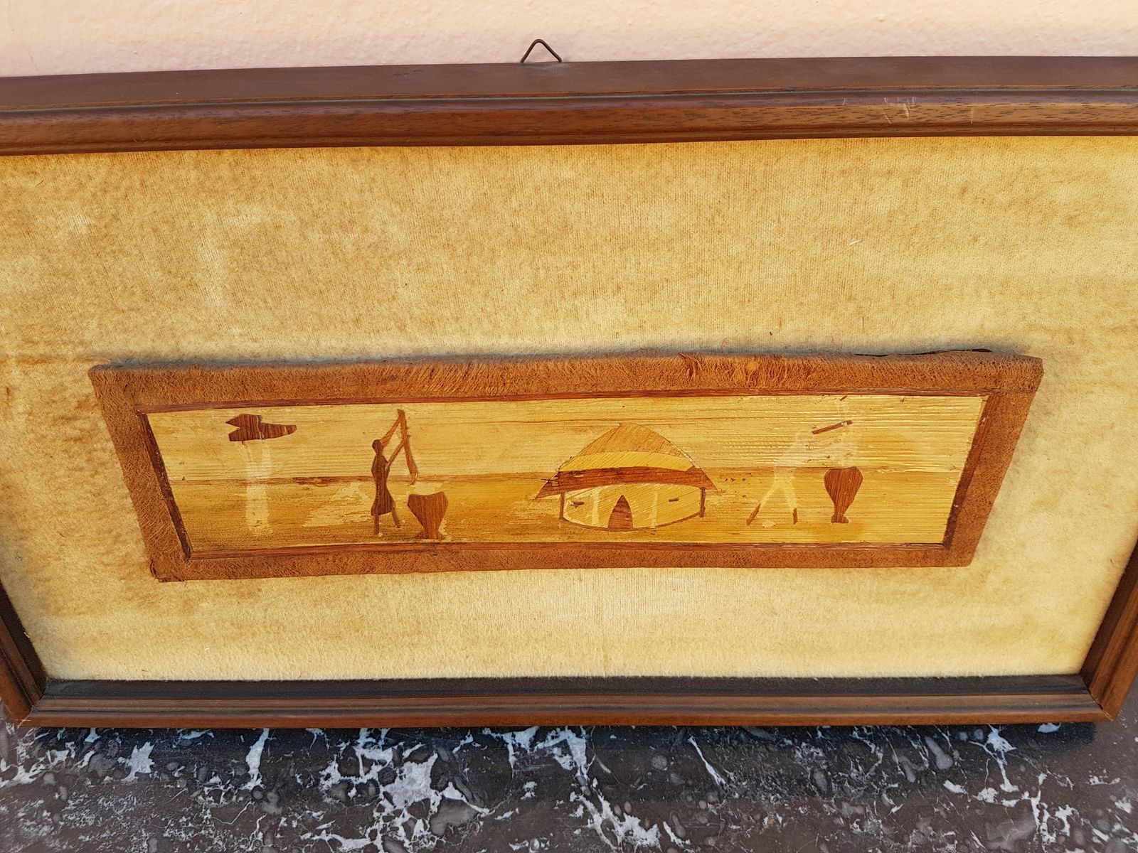 Wooden Interesting Piece Of Art photo vintage