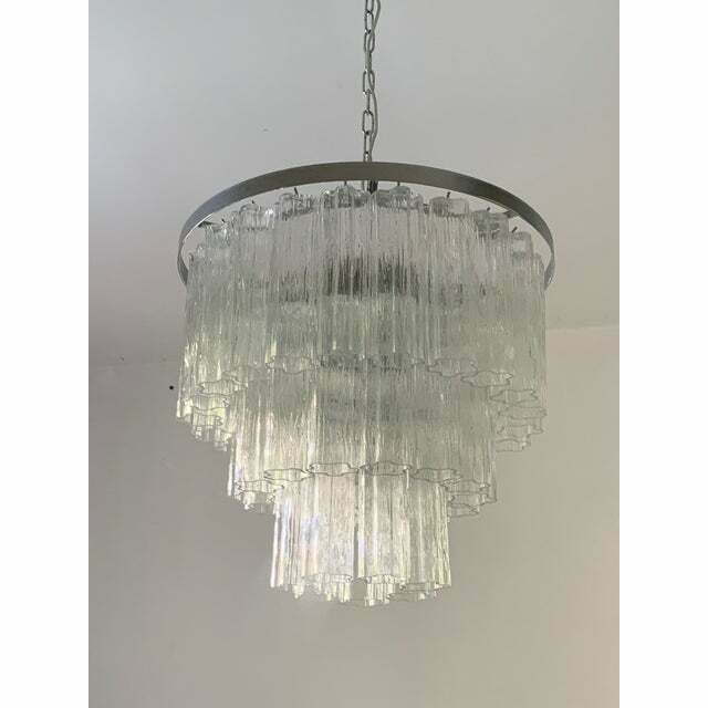 Murano Glass Sputnik Chandelier, Mazzega Style ,  Lot Of 2 Or A Pair Of Chandeliers photo 5952.0