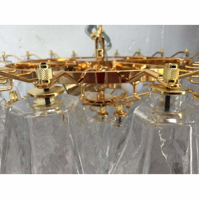 Italian Style Murano Glass Sputnik Chandelier Poliedro , Lot Of 2 Or A Pair Of Chandeliers photo furniture