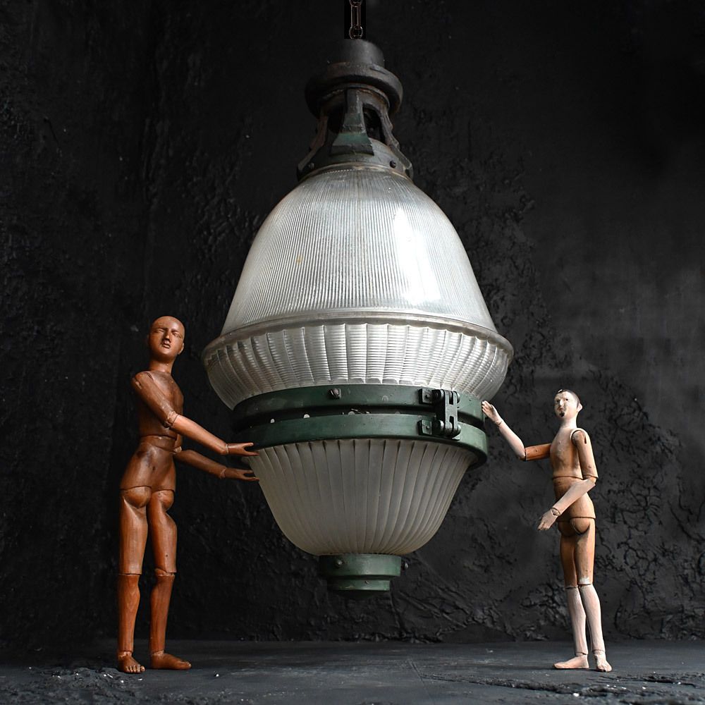One Of The Largest French Holophane Lanterns photo furniture