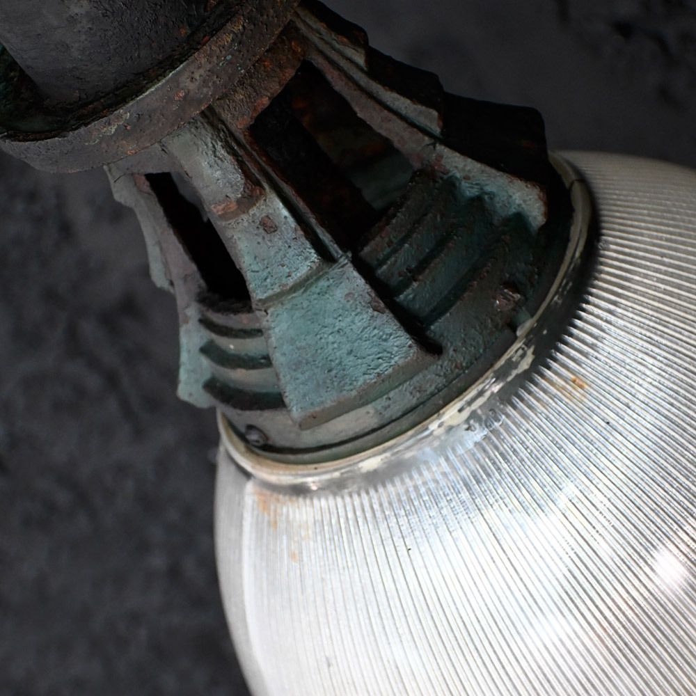 One Of The Largest French Holophane Lanterns photo Lighting