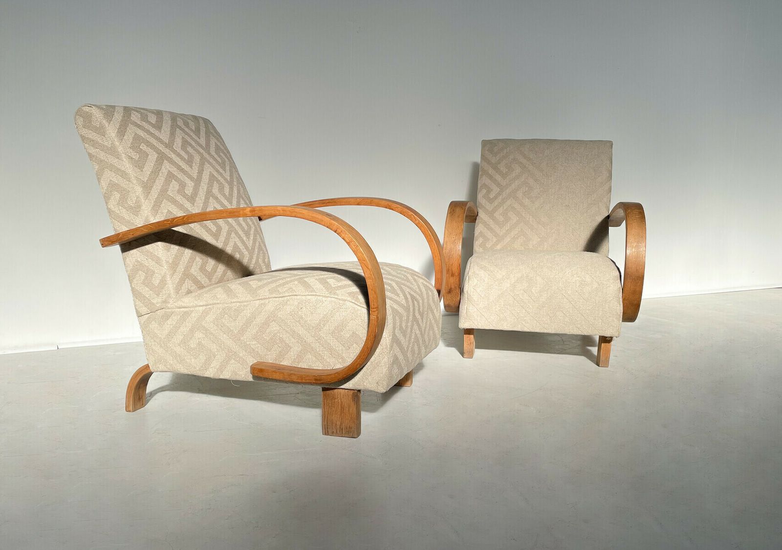 Pair Of Hungarian Bentwood Armchairs photo for sale