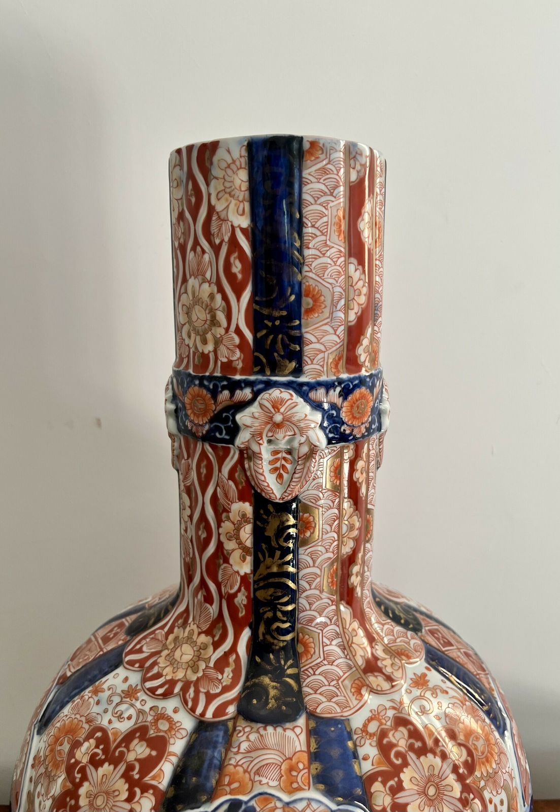 Superb Quality Unusual Large Antique 19th Century Japanese Imari Vase photo 2250.0