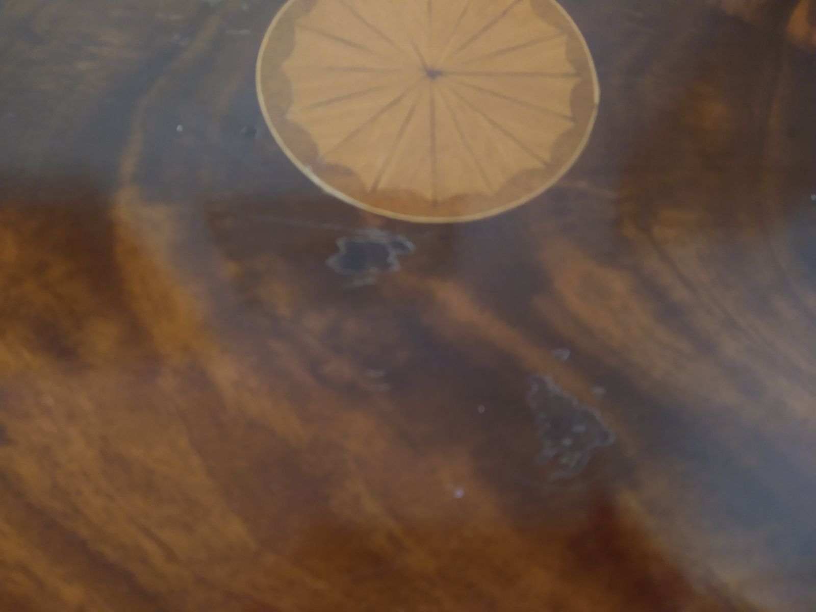 Edwardian Inlaid Mahogany Revolving Book Table photo buy