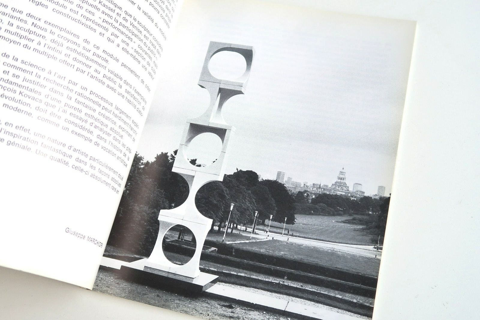 Boek : Francois Irme Kovacs, 1976 / Sculptuur, Architectuur, Kunst, Modern photo 102.0