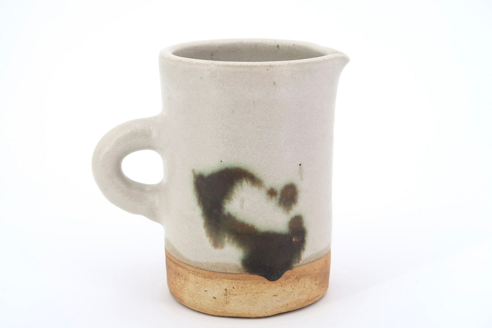 Franse Keramische Kannen Van La Poterie De La Colombe, Jaren 1970 / Abstract Groen Bruin, Landelijk Boho Chic photo buy