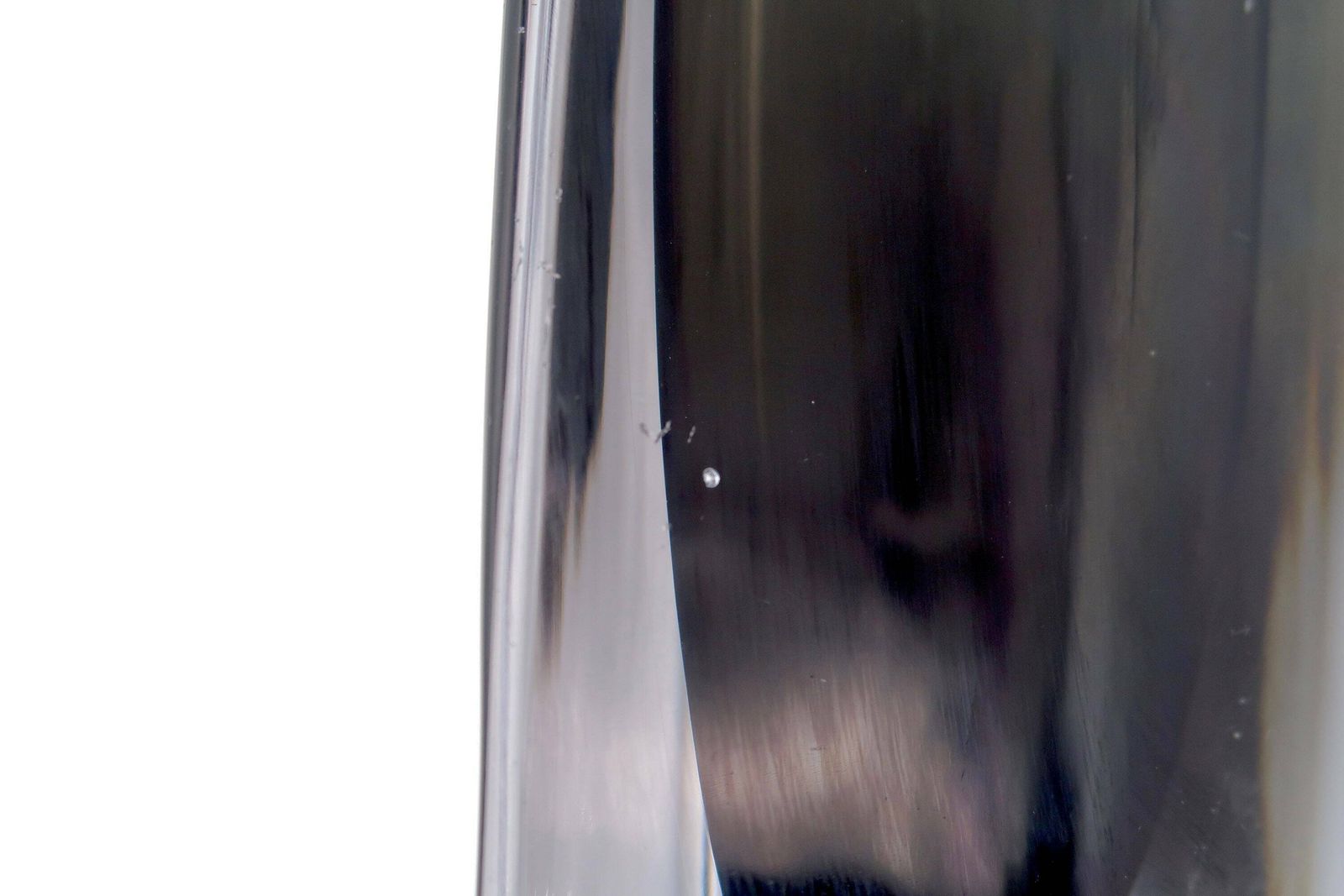 Swedish Sommerso Black Glass Vase By Nils Landberg For Orrefors, 1970s / Scandinavian Art, Design photo 321.0