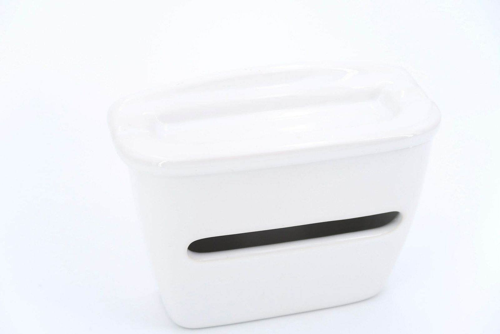 Franse Witte Porseleinen Toiletrolhouder, Ca. Jaren 1950 / Badkamer, Wit photo furniture