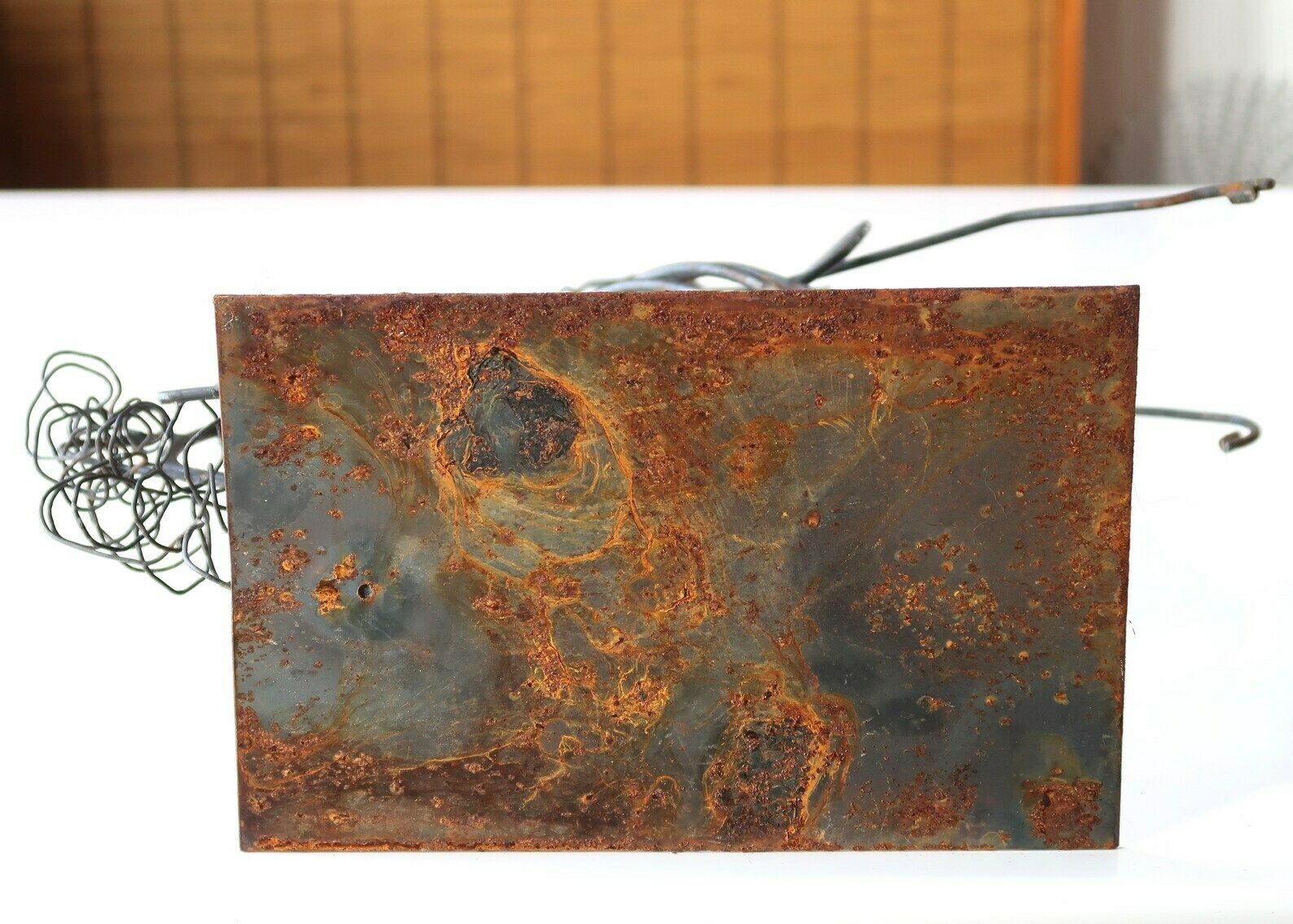 photo for sale Prancing Horse Sculpture, Wire Metal, 1970s / Circus, Art, Picasso, Rust, Modern, Modernist