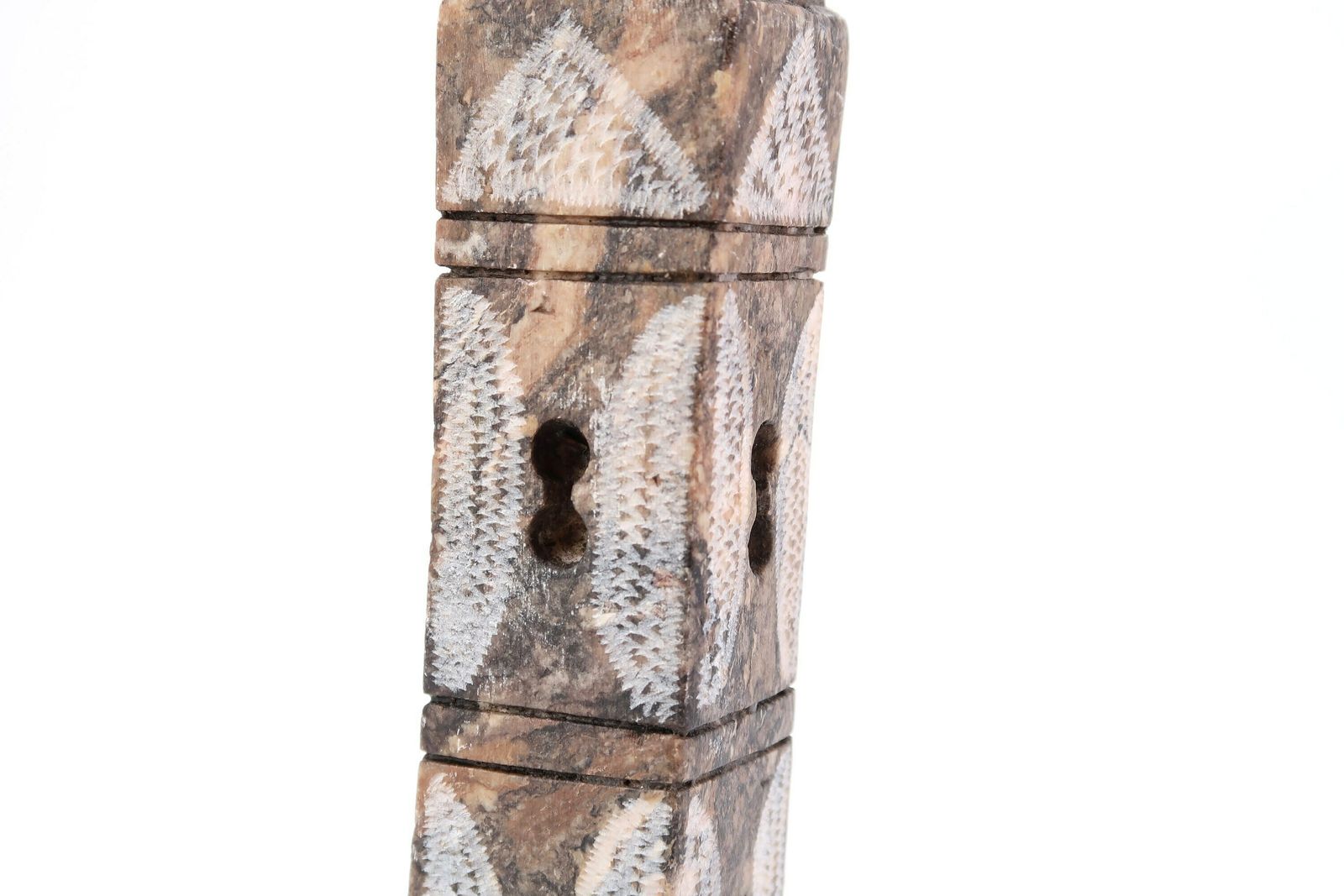Moroccan Stone Minaret Sculpture, 1970s / Paperweight, Boho Chic, Architecture, Totem, Folk, Morocco, Bohemian photo 75.0
