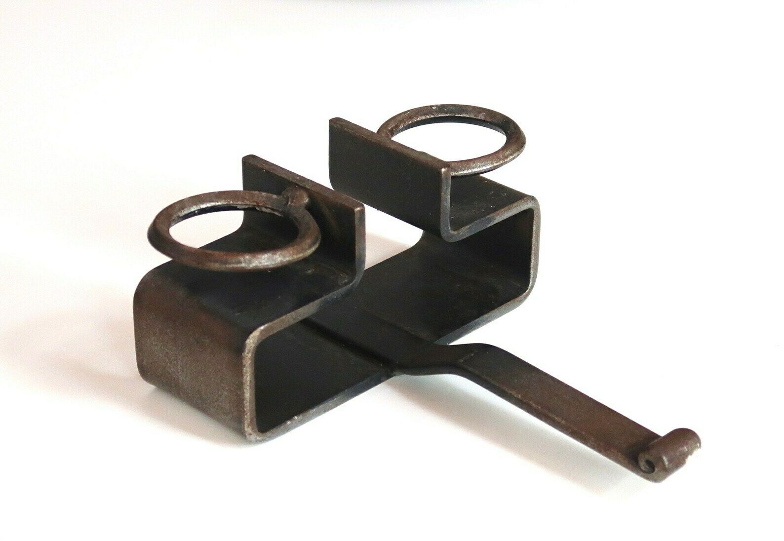 French Iron Candle Holder, 1970s / Modern, Rustic, Farmhouse, Country, Boho Chic, Folk