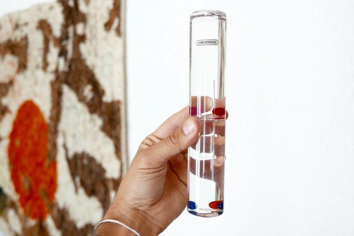 Glass Tube Puzzle, Grundig, Jaren 1970, Vintage / Kinetisch Kunstspeelgoed Seventies, Enzo Mari, Sculptuur photo furniture
