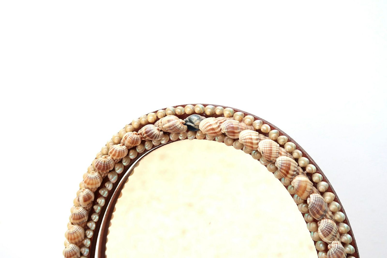 French Mirror, Frame With Seashells, 1960s / Beach Decor, Boho Chic, Bohemian, Folk, Bathroom Mirror, Sea Ocean Nature Kitsch Sailor photo furniture