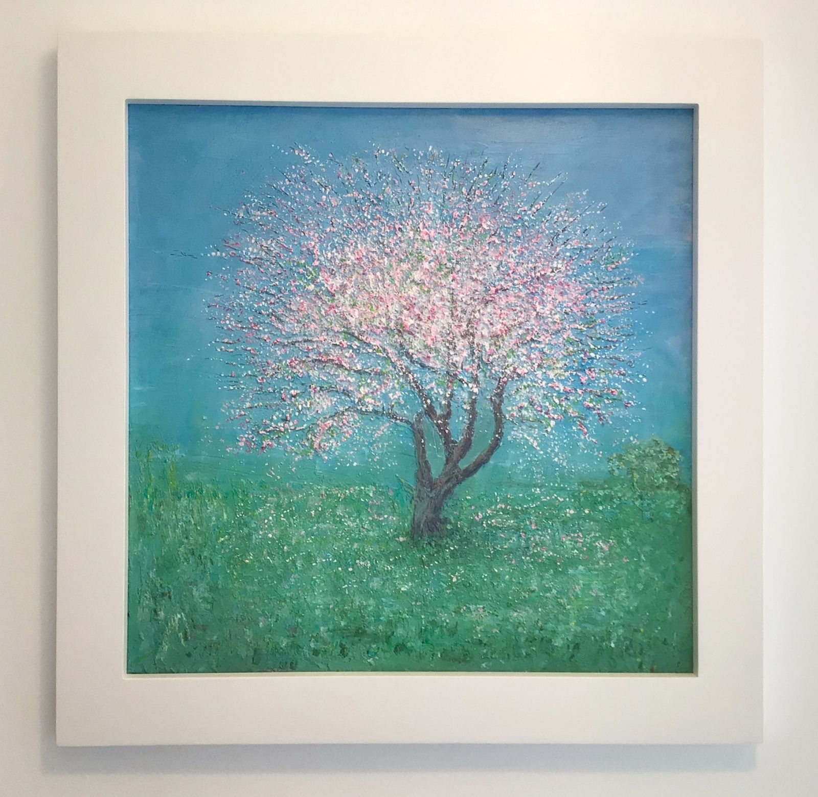 "Apple Blossom" Impressionist Oil Ppainting By Carolyn Miller