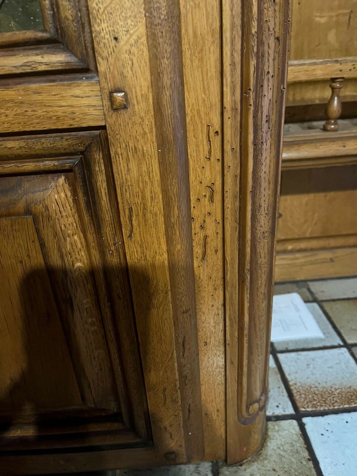 Solid Oak Kitchen Dresser, Late 80's. photo furniture
