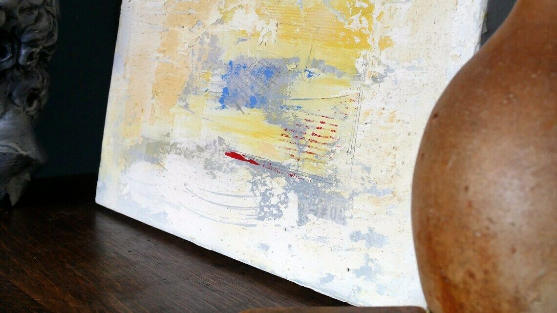 Contemporary Modern Abstract Painting Wall Art Acrylic On Canvas Oil Painting photo vintage