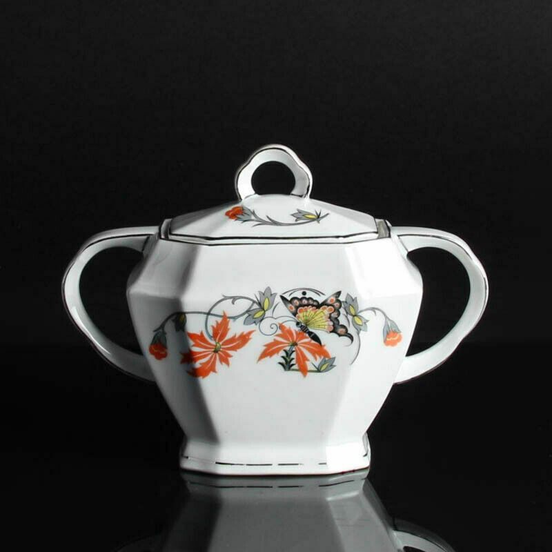 Art Deco Coffee Tea Set, 3 Piece, Home Decor, Authentic, Signed photo Home Decor