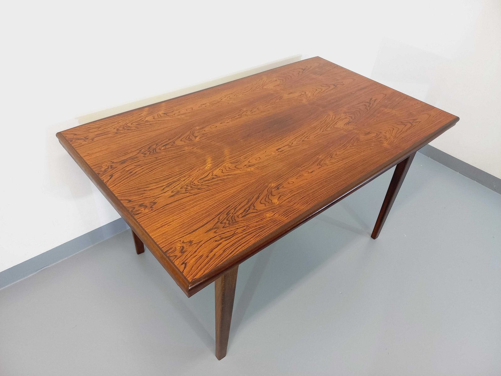 Scandinavian Rectangular Table In Rosewood photo furniture