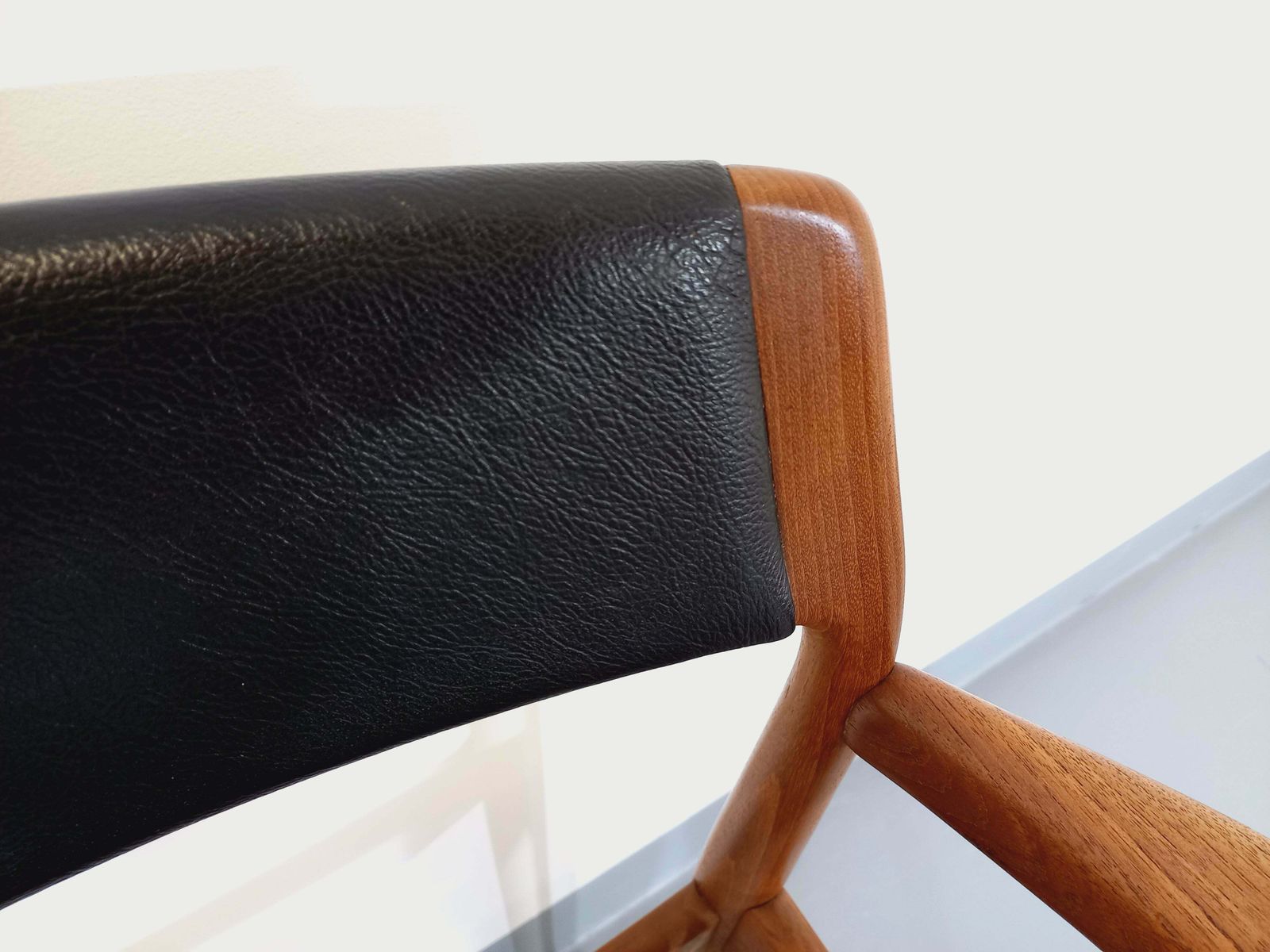 Scandinavian Teak Armchair, 1960s photo vintage