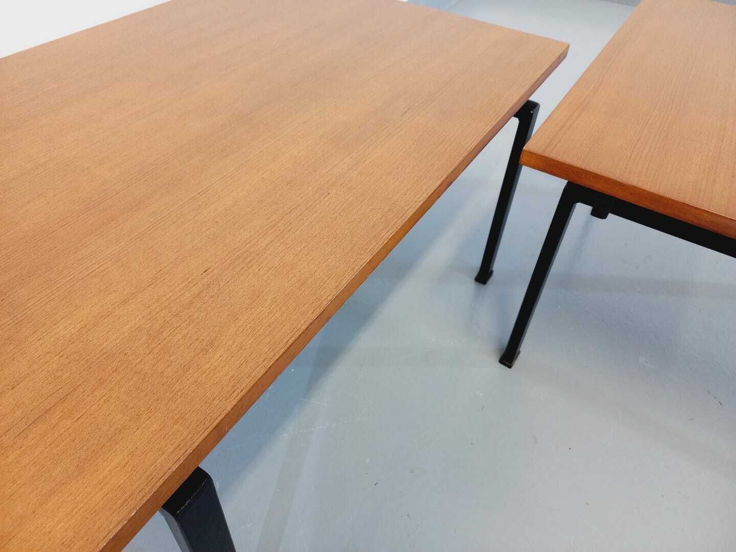 photo buy 2 tables basses Isa en teck, années 1960