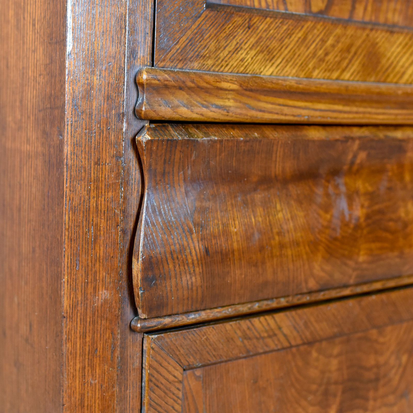 photo for sale Antique Bureau Desk, French, Escritoire, Oak, 19th Century Circa 1870