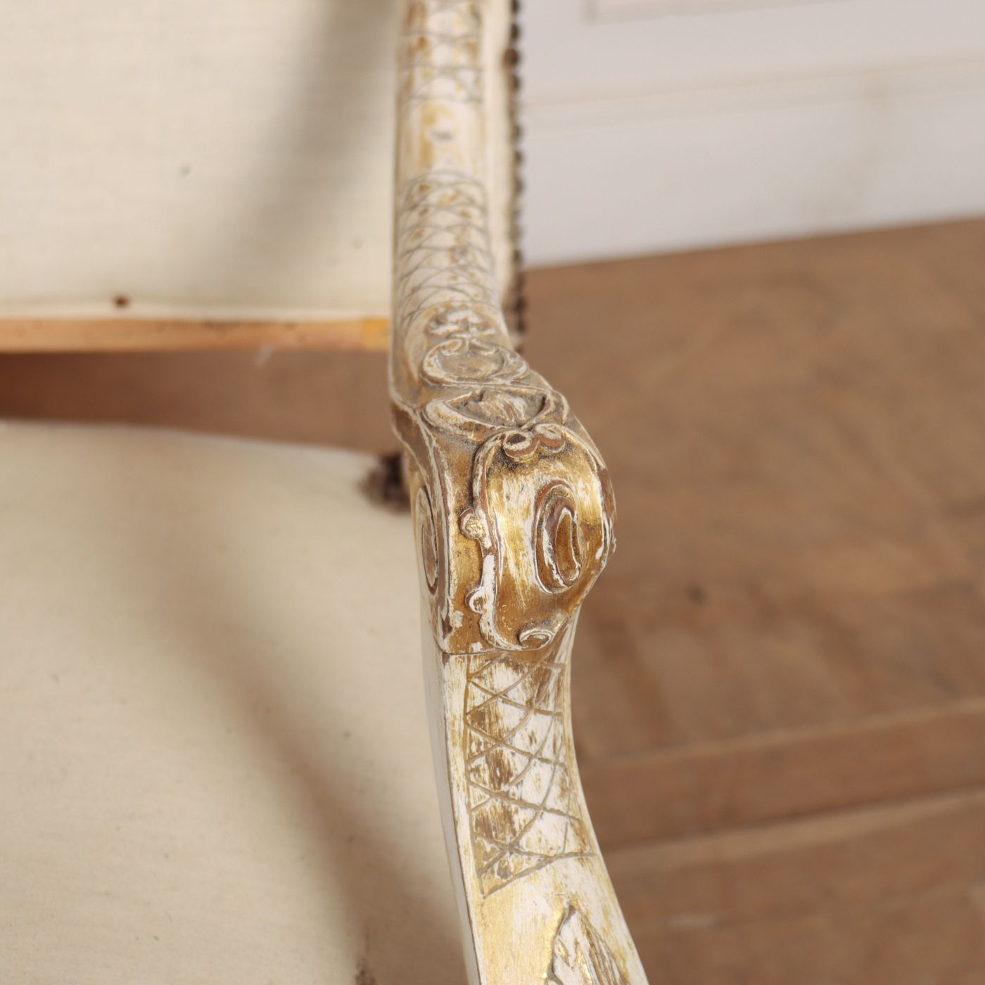 French Canape Sofa, 1800s, Antique photo vinterior