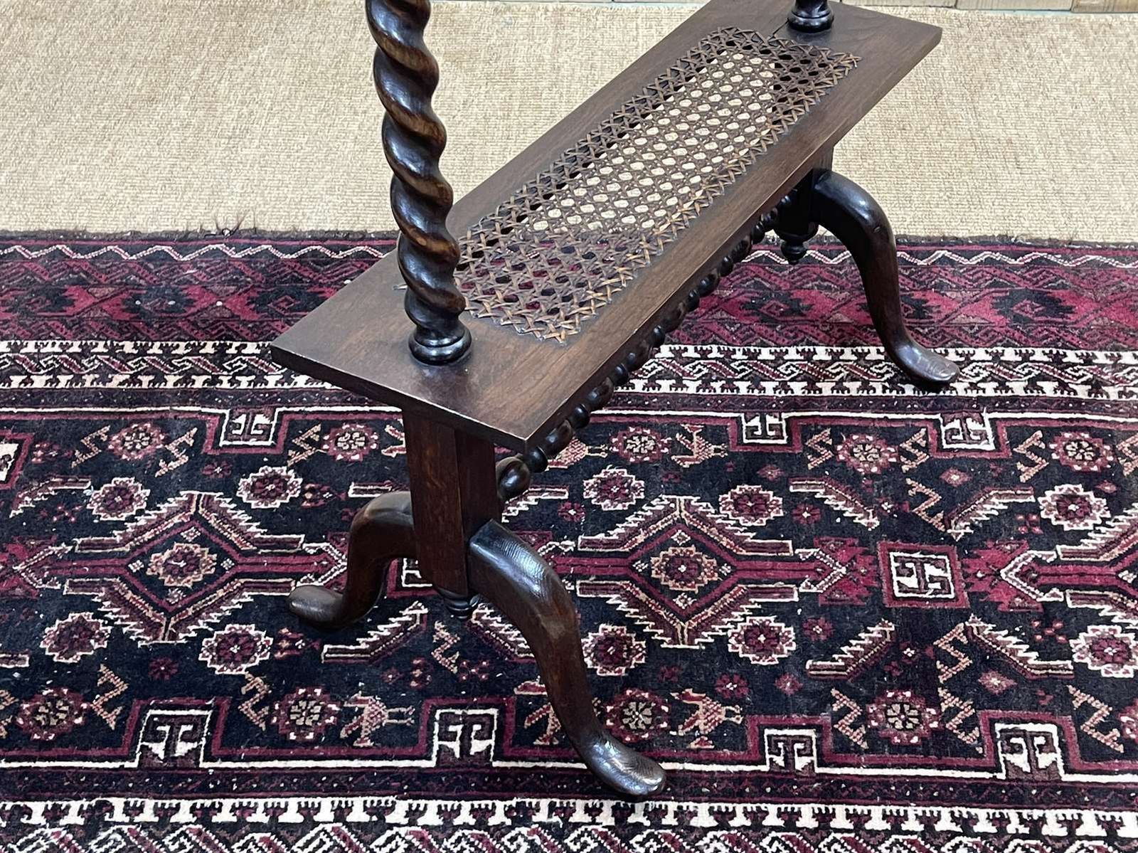 Early 20th Century English Oak Music Stand photo furniture