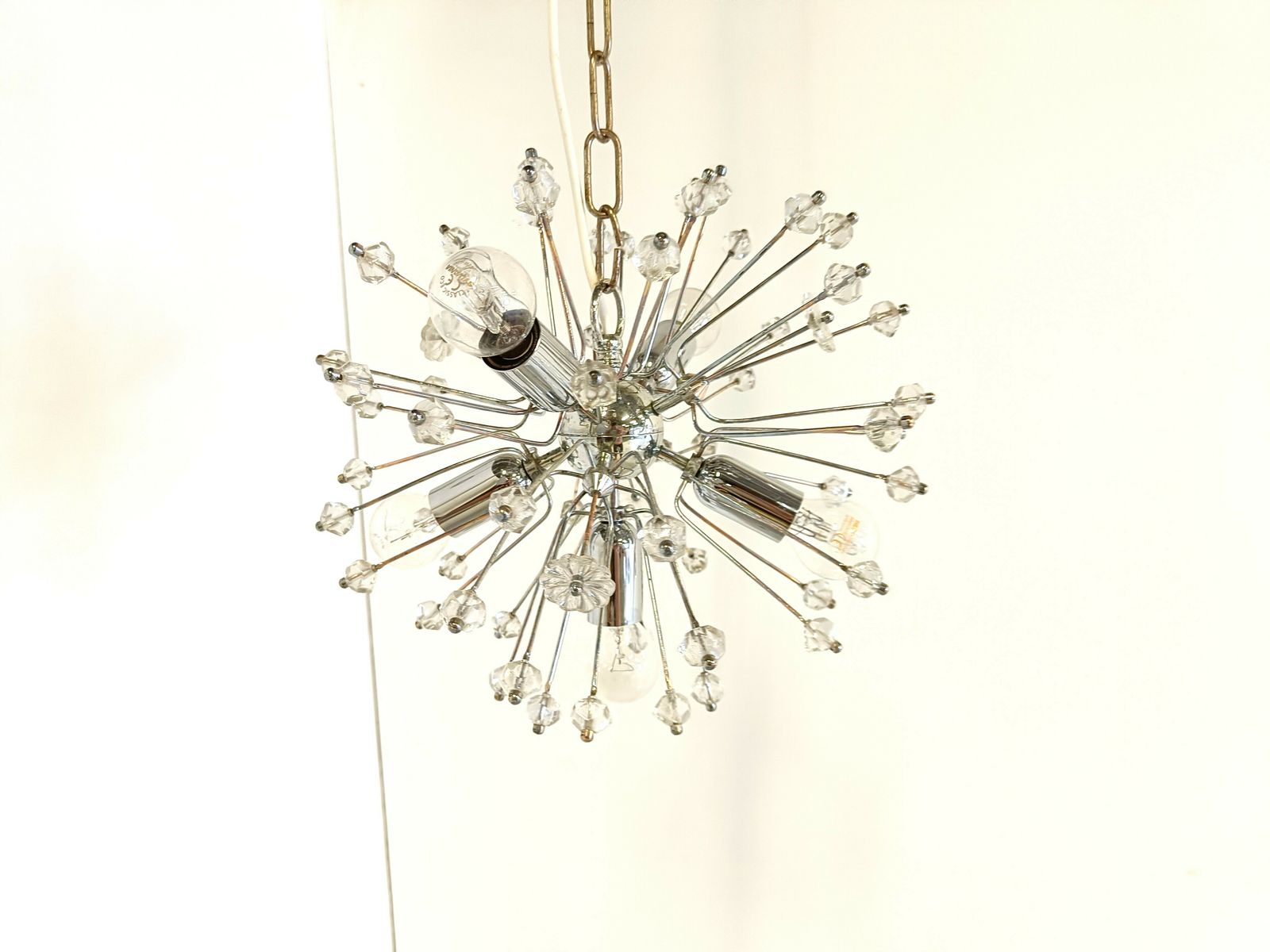 Vintage Sputnik Chandelier By Emil Stejnar, 1960s photo vinterior