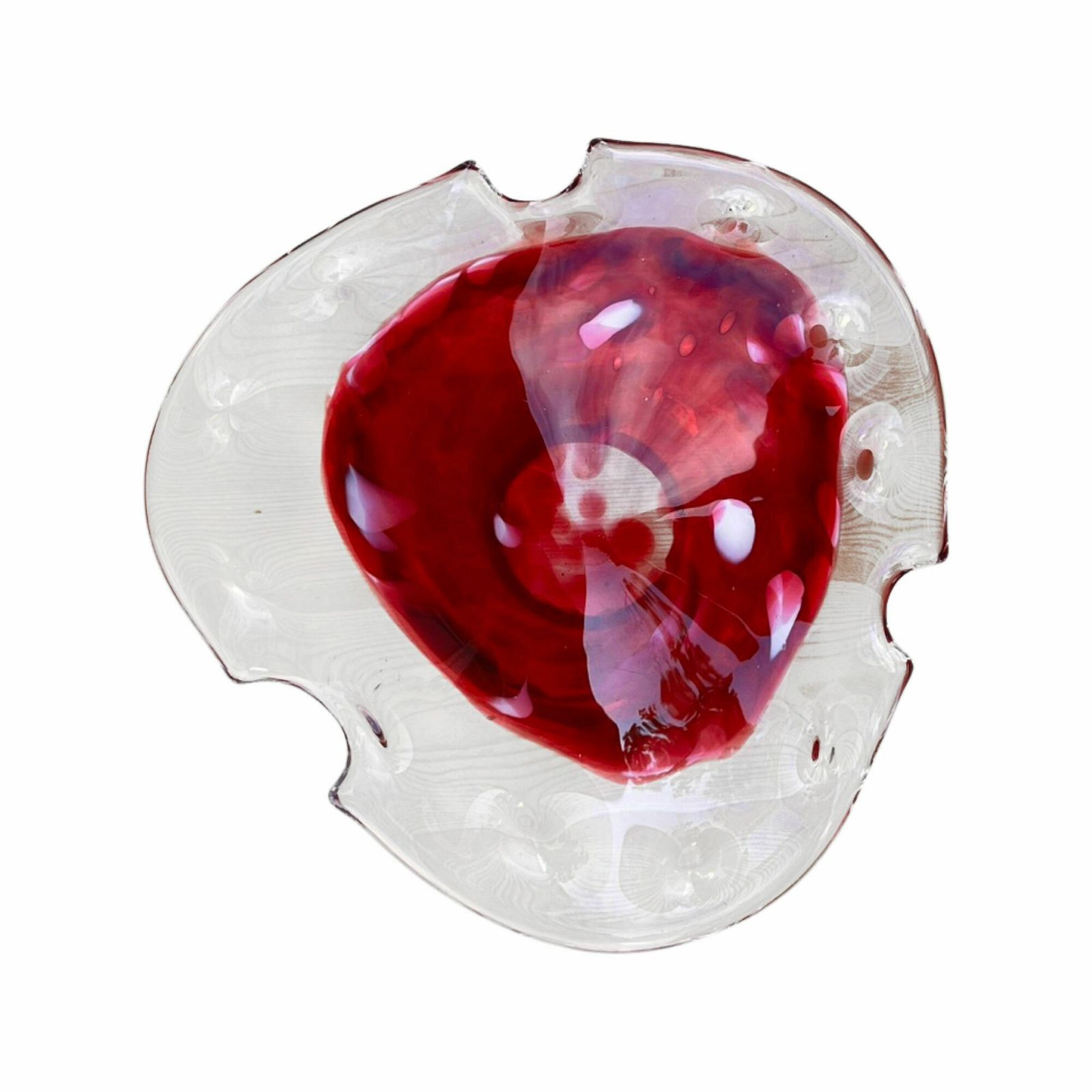 Organic Glass Ashtray, Murano, Italy, 1970s photo buy