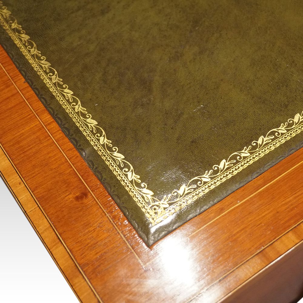 Edwardian Inlaid Mahogany Desk photo 1485.0