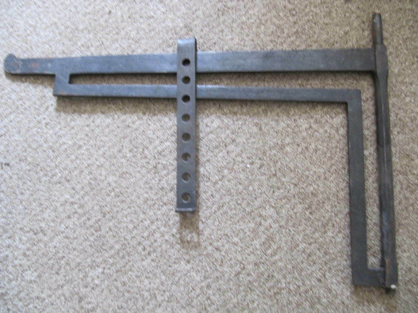 18th & 19th Century Wrought Iron Fireplace Chimney Cranes 4 To Choose From Period Detail photo for sale