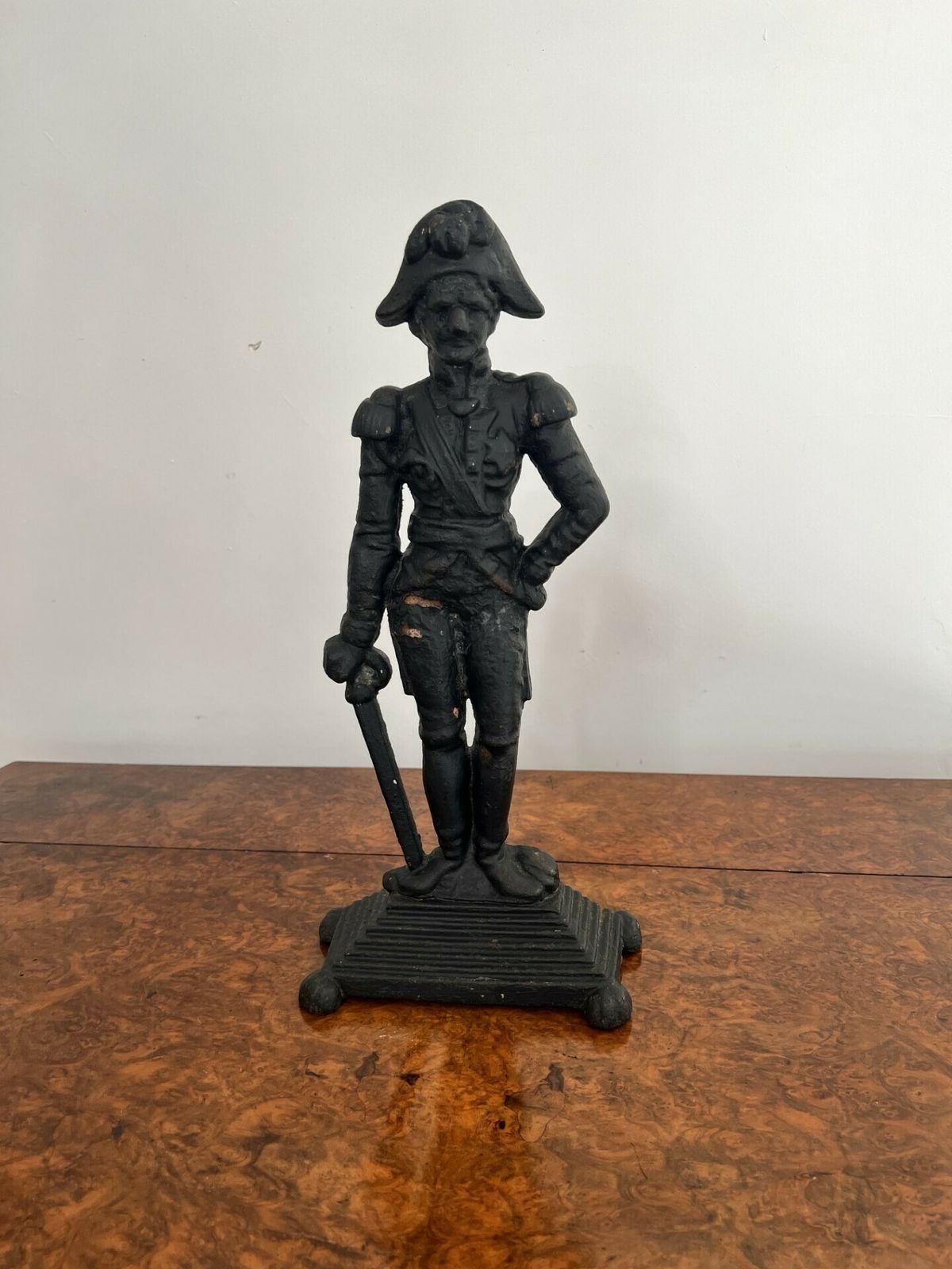 Victorian Cast Iron Door Stop In The Form Of Lord Nelson photo furniture