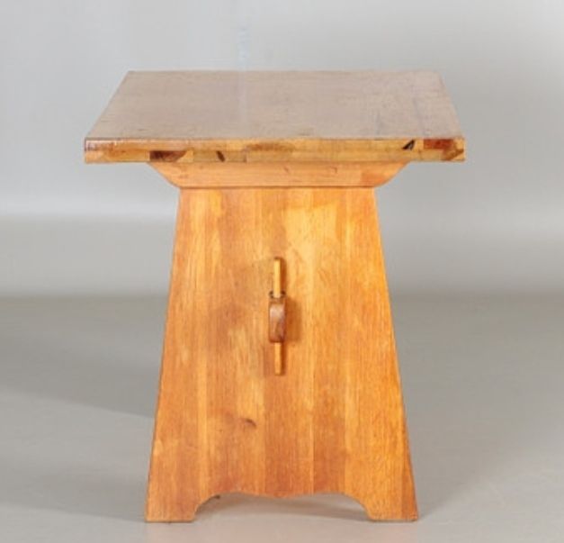 Göran Malmvall Dinner Table, Solid Pine 1940´S.  Model: His Much Sought  After Series "Svensk Fur / Sportstugemöbel" photo 500.0