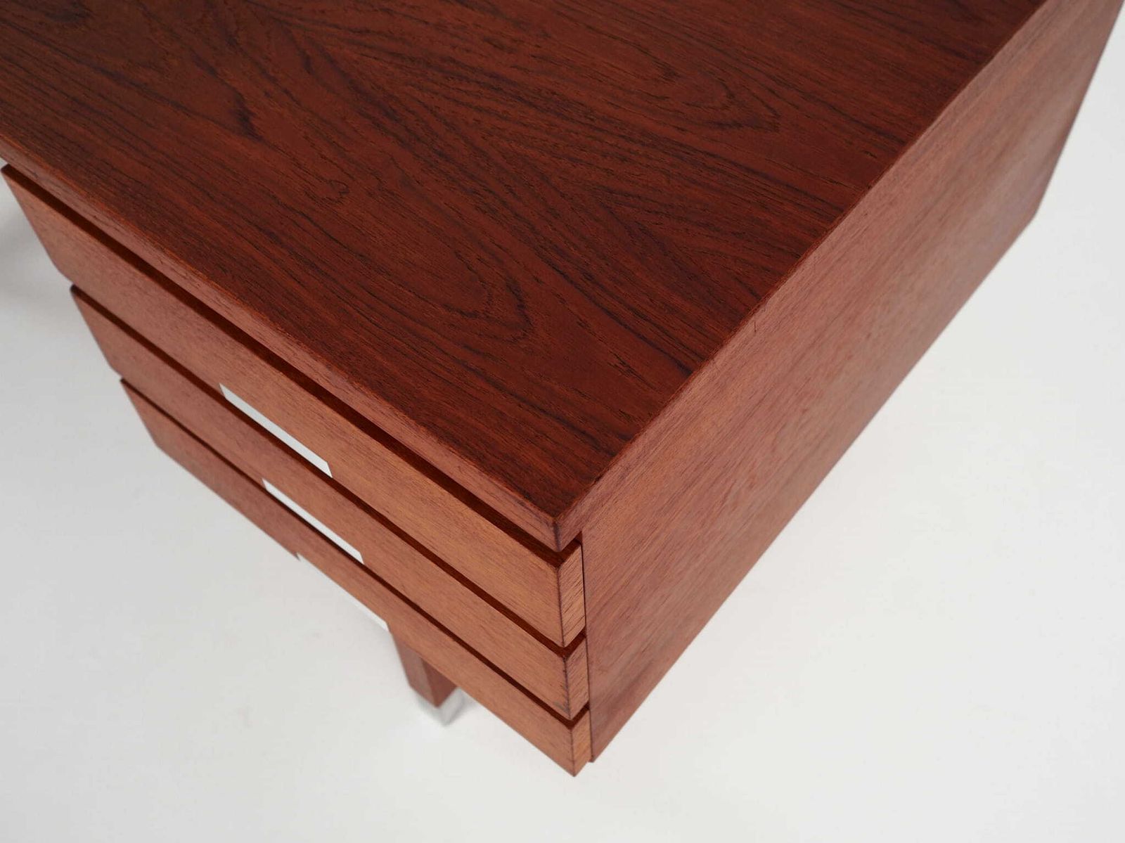 Teak Desk, Danish Design, 1970s, Manufacturer: Eigil Petersens Møbelfabrik photo vintage