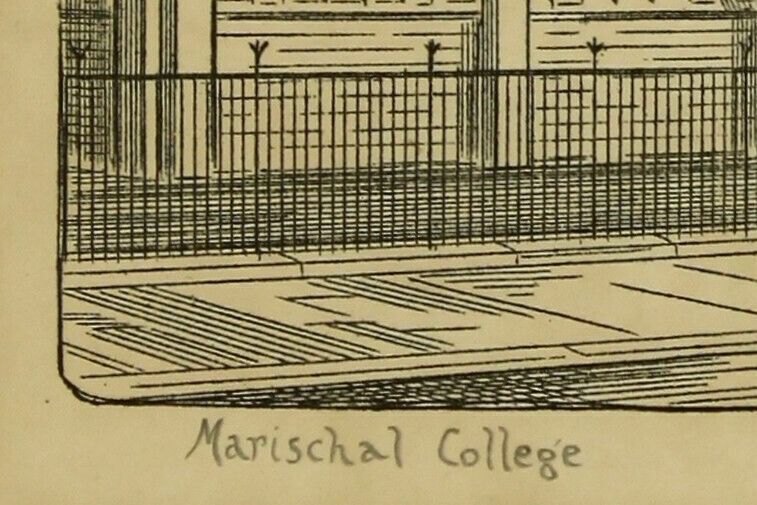 Engraving By H Smith. Titled "Marischal College" photo Art