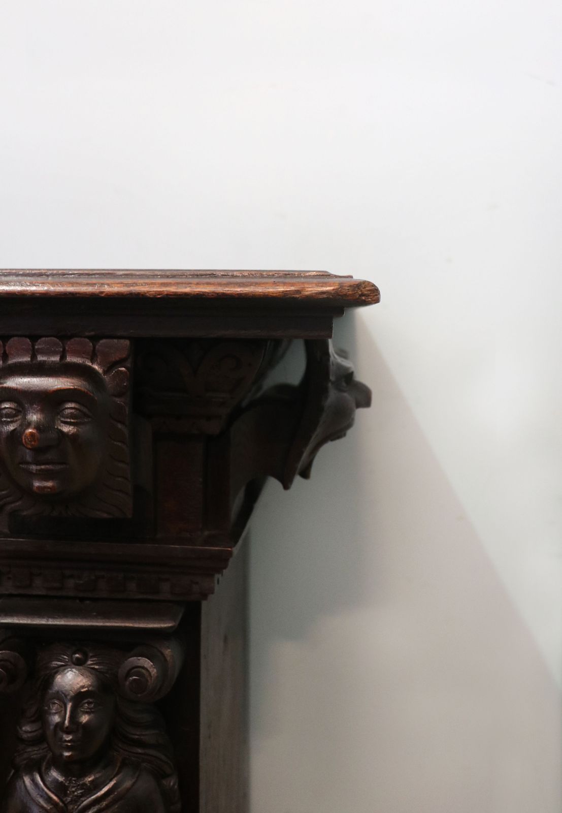 A Magnificent Flemish Oak Side Cabinet In The Baroque Style. photo 1195.0