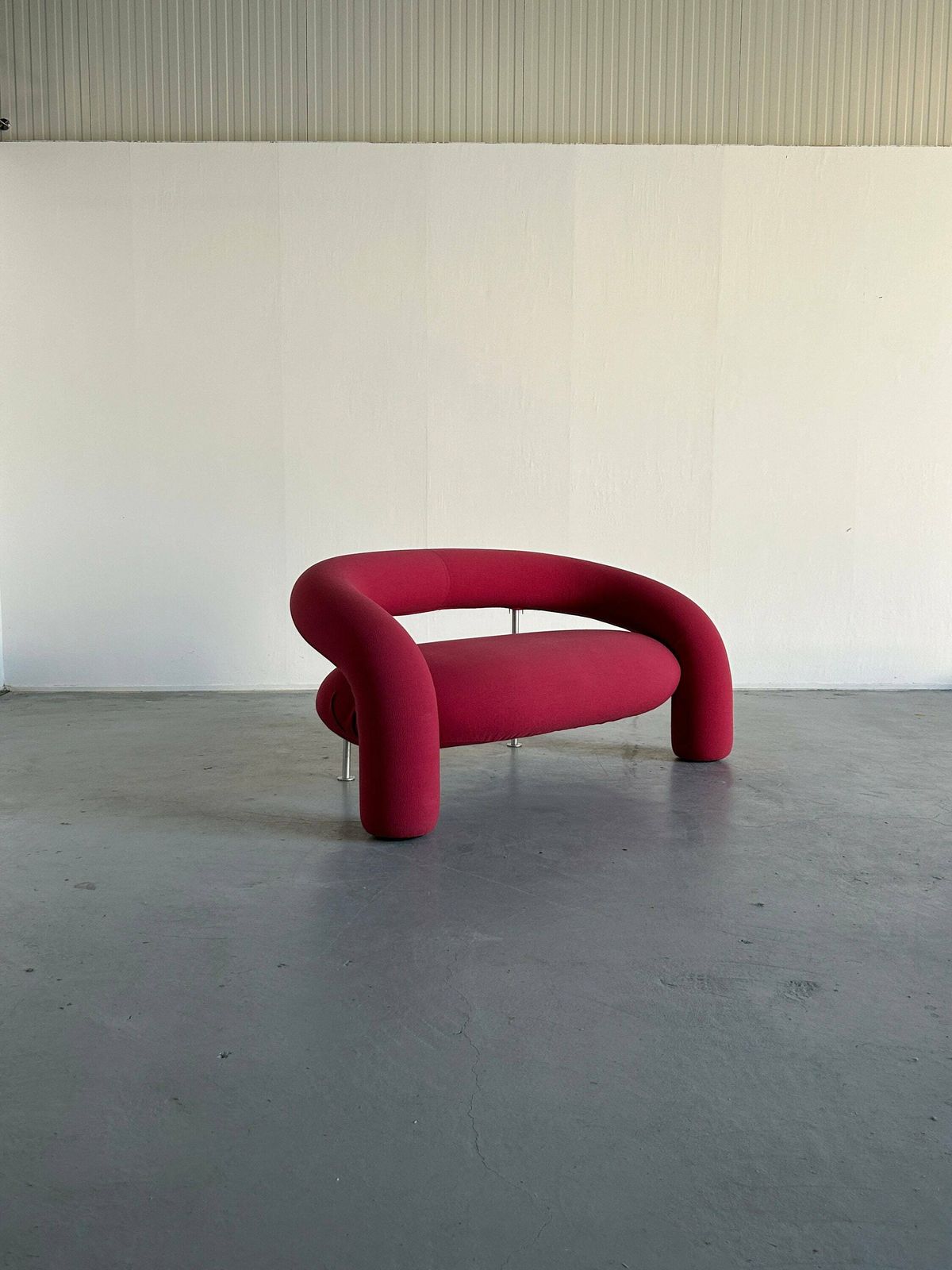 Sculptural Tube Sofa By Anna & Carlo Bartoli For Rossi Di Albizzate, Italy, 1990s photo furniture