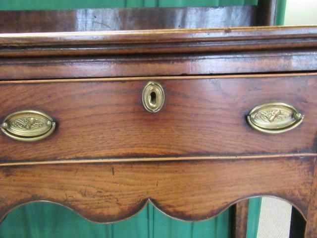 Georgian Welsh Fruitwood Plate Back Dresser. photo Furniture