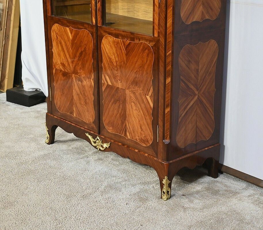 Furniture Small Showcase Library, Louis XV Style – 19th Century photo