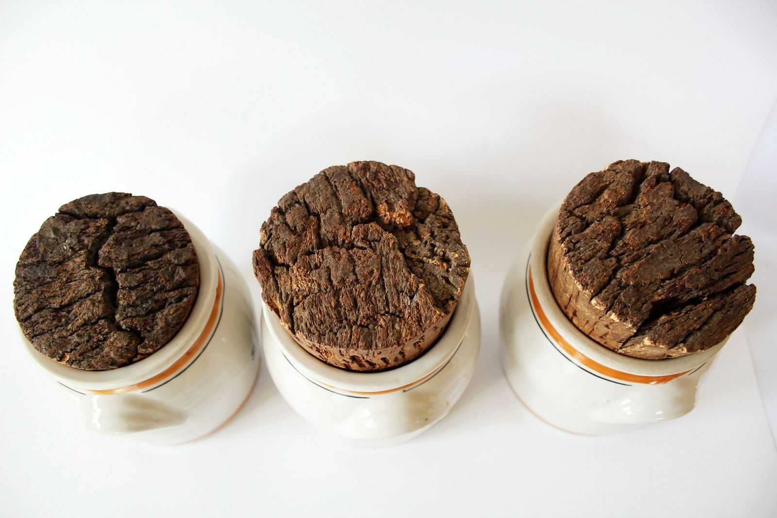 Drie Vintage Franse Lml Limoges Zoutgeglazuurde Keramische Potten – Steengoed Keukenpotten, Aardewerk Voorraadpotten Met Kurken Deksel, Landelijke Stijl photo 67.0