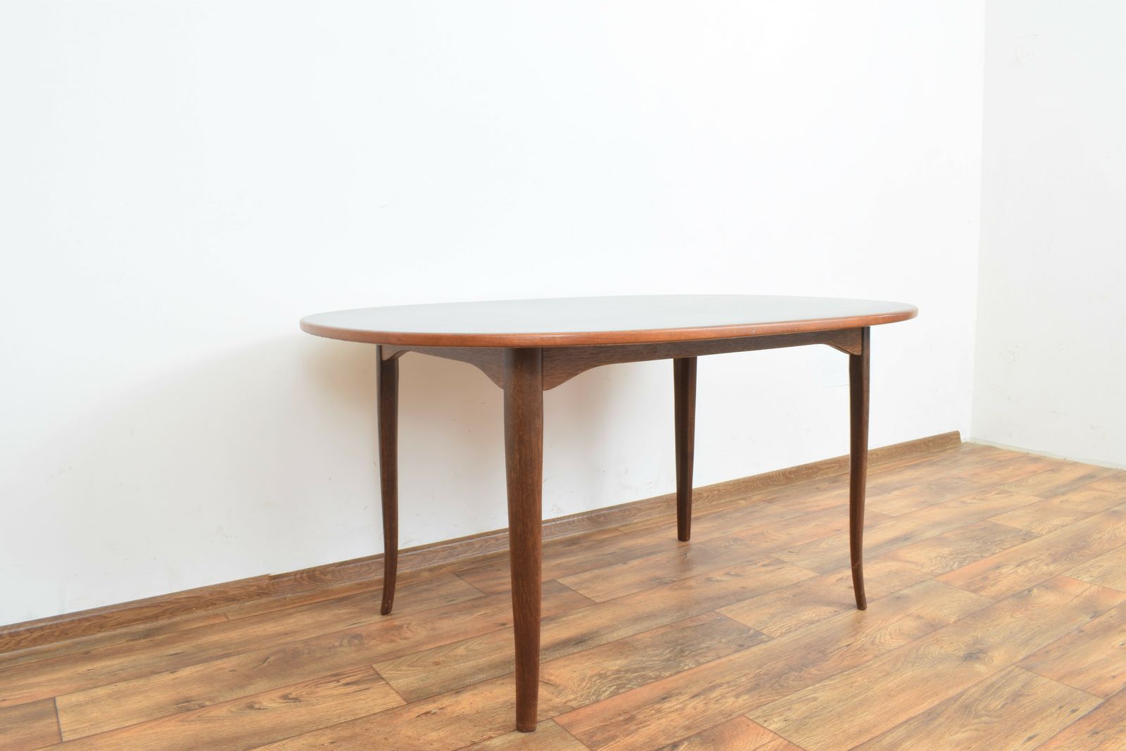Mid Century Swedish Teak Table Model „Ovalen” By Carlm Malmsten For Mobel Komponerad Av, 1950s. photo 1295.0