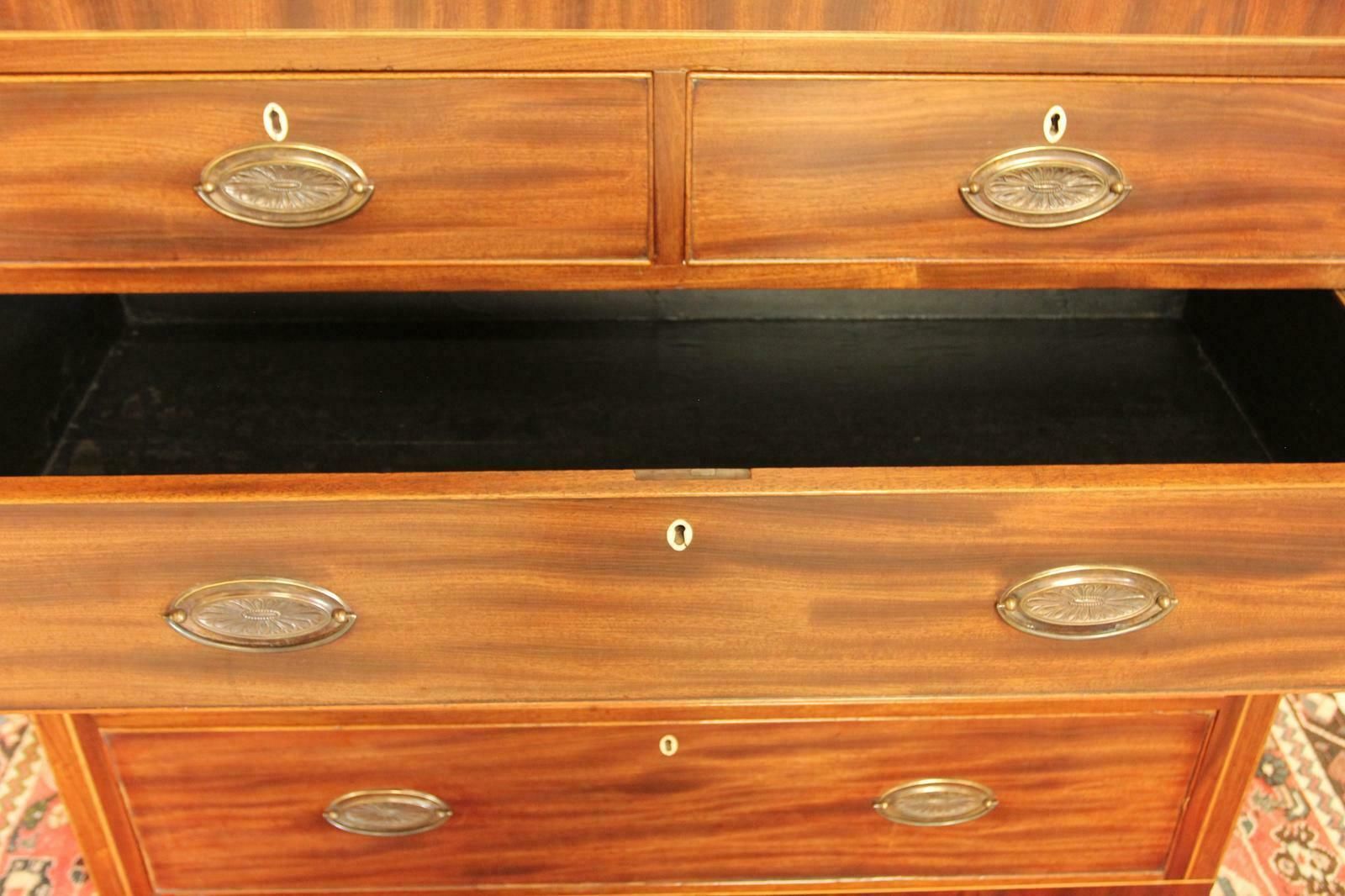 photo furniture Victorian Inlaid  Chest Of Drawers