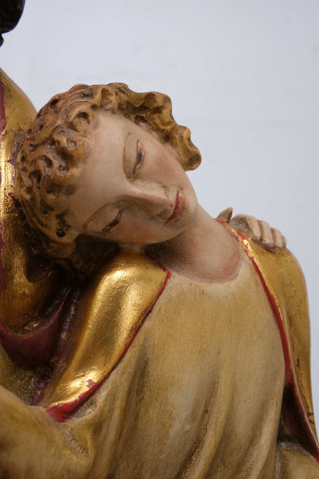 Johannes Op De Borst Van Christus – Sculptuur, Museumreproductie photo 550.0