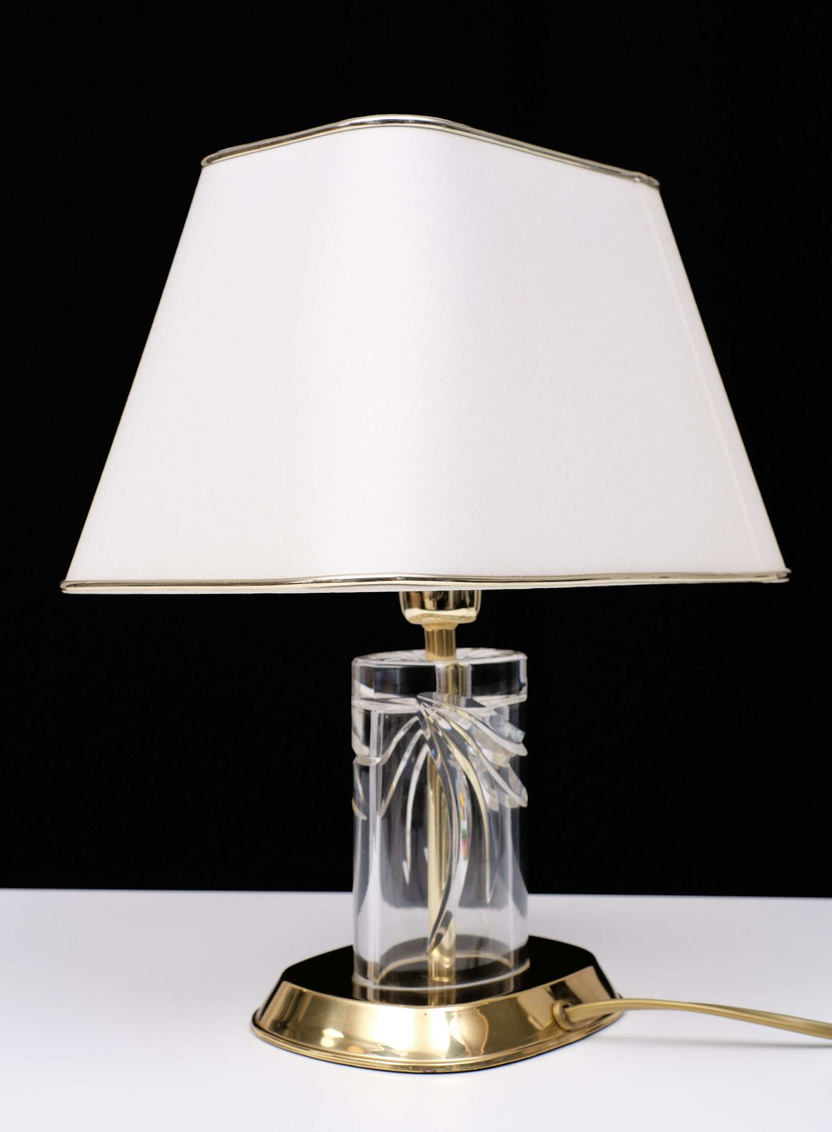 Preciosa Top Quality Pristine Bohemian Crystal Table Lamp Czech Republic photo furniture