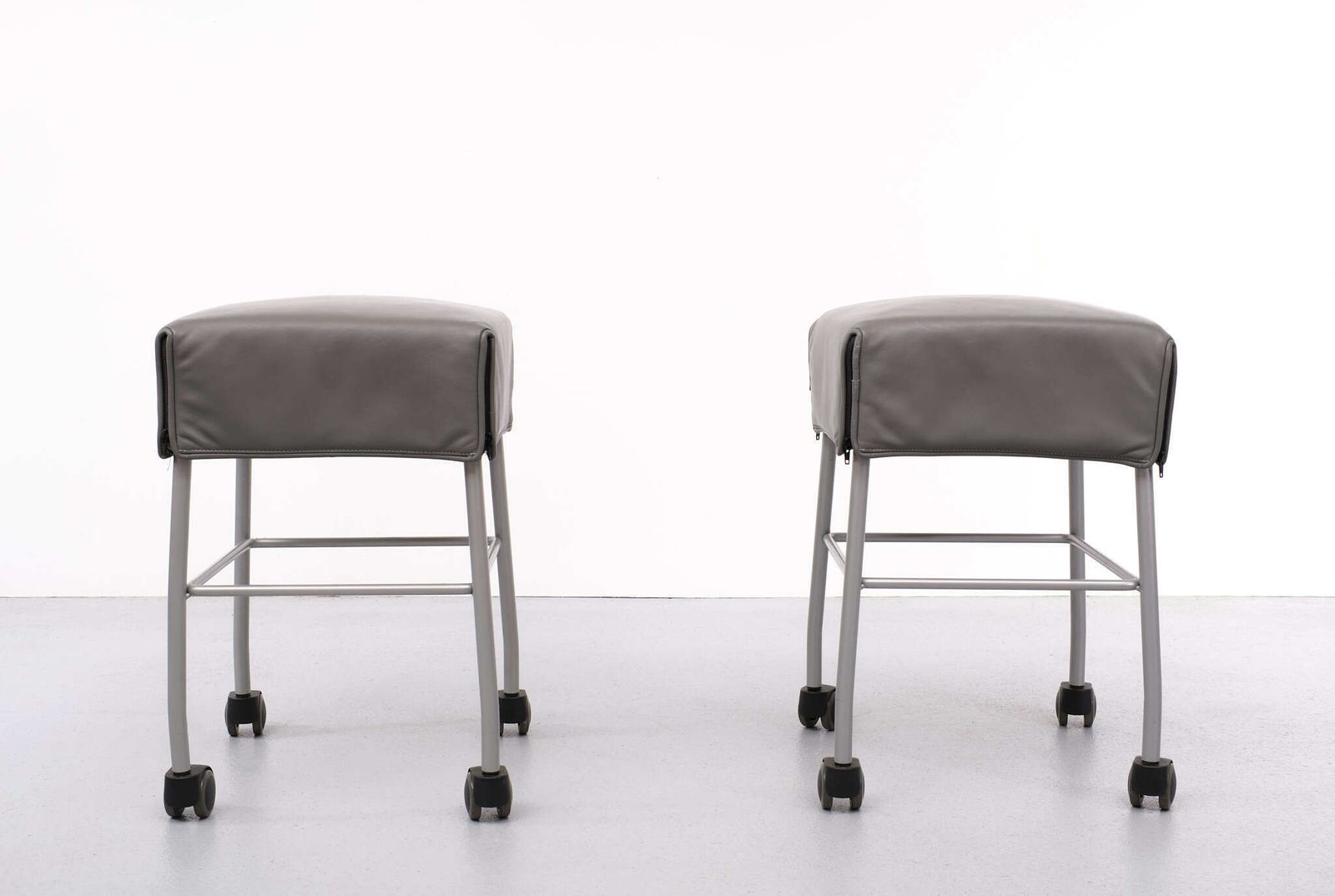 Set Montis Samba Stools On Wheels photo vintage