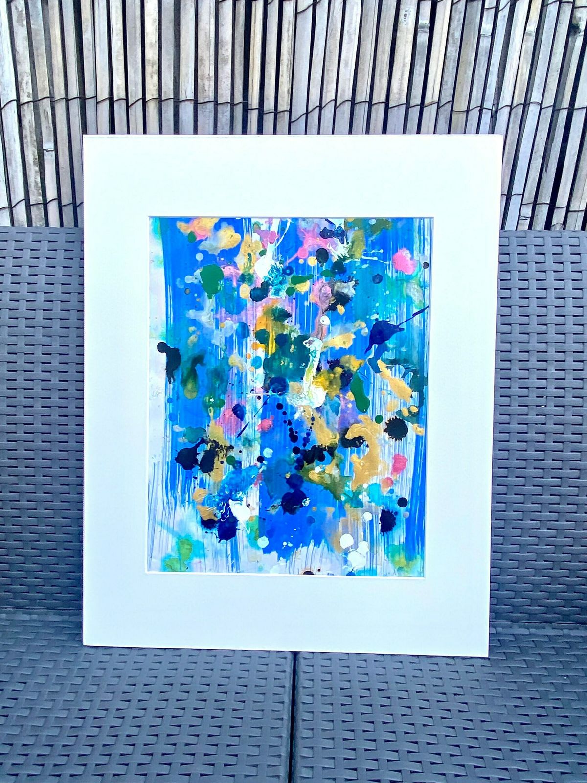 Original Mixed Media Painting ‘Dusk Falls’ J Kloss photo for sale